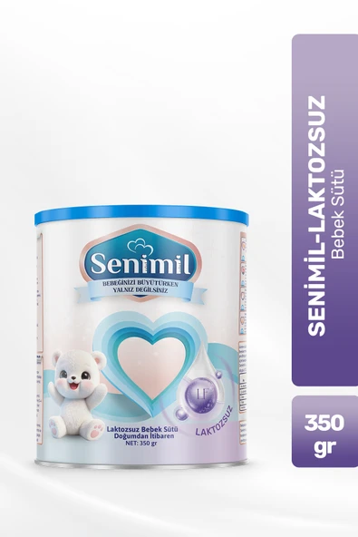 Senimil Laktozsuz Bebek Sütü 350 Gr ürün görseli 1