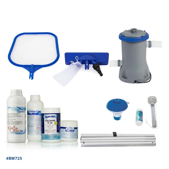 Bestway İntex Havuzlarla Uyumlu Full Havuz Temizlik Seti 58386 BW726 ürün görseli 1