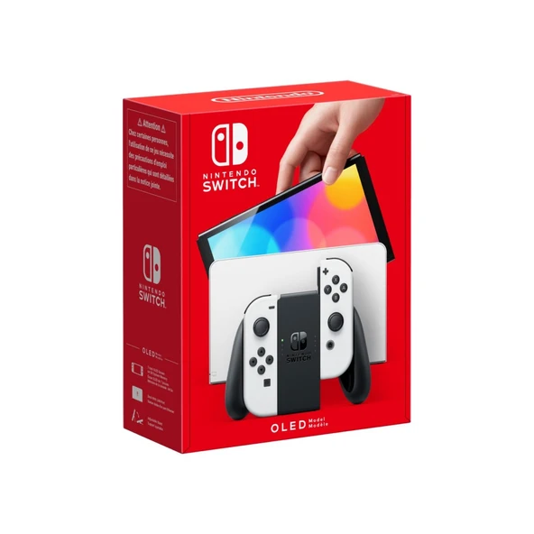 Nintendo Switch Oled Konsol Kırmızı/Mavi Oyun Konsolu ürün görseli 1