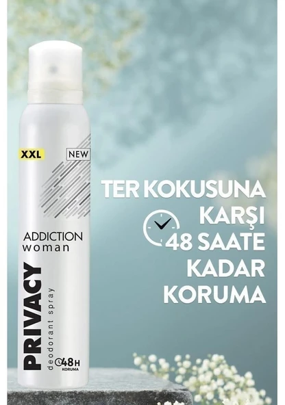 Privacy Addiction Kadın Sprey Deodorant 200 ML - Resim 3