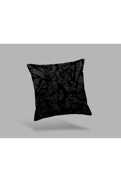 Karkan Tekstil Geometrik Desenli Modern Dekoratif Kırlent Kılıfı ürün görseli 1