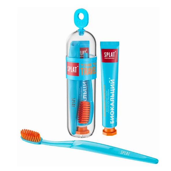 Splat Professional Biocalcium Seyahat Seti Diş Macunu 25 gr ve Diş Fırçası ürün görseli 1