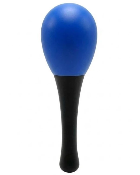 Temel Plastik Marakas Ritim Aleti Mavi 13 cm BY11-9 ürün görseli 1