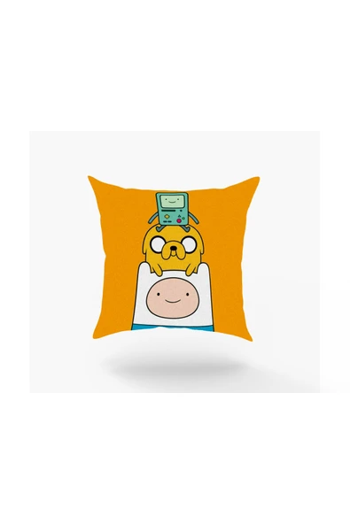 Karkan Tekstil Adventure Time Ailesi Yastık ürün görseli 1
