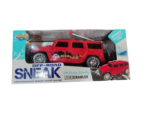 23 cm Uzaktan Kumandalı Şarjlı Hummer Jeep  2051 ürün görseli 1