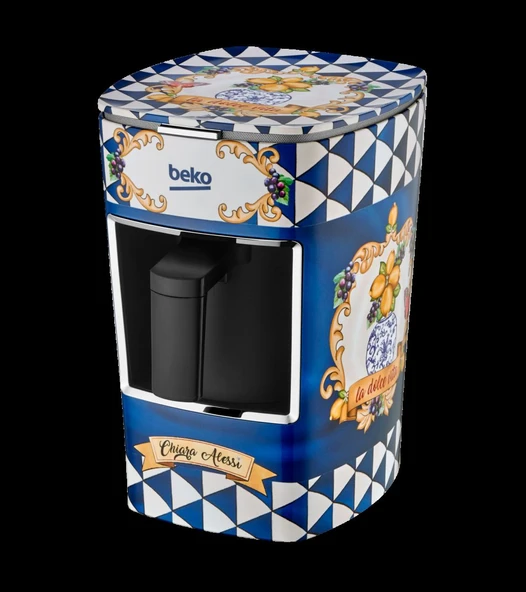 BEKO Chiara Alessi BKK 2300 CB Capri Blue Türk Kahve Makinesi ürün görseli 1