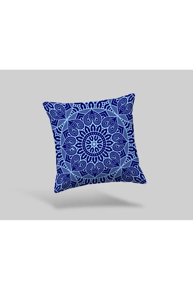 Karkan Tekstil Mandala Desenli Dekoratif Kırlent Kılıfı ürün görseli 1