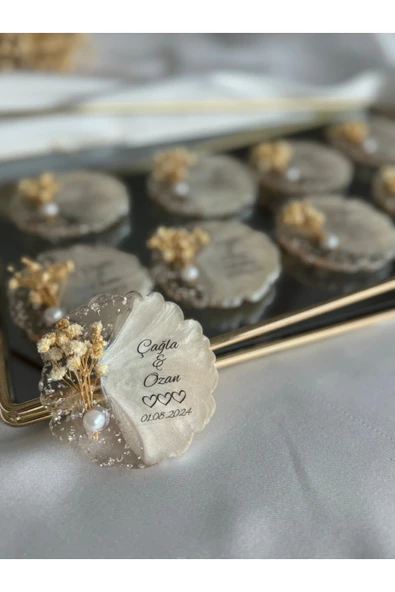 pearlsavon Papatya magnet 20 adet - Resim 3