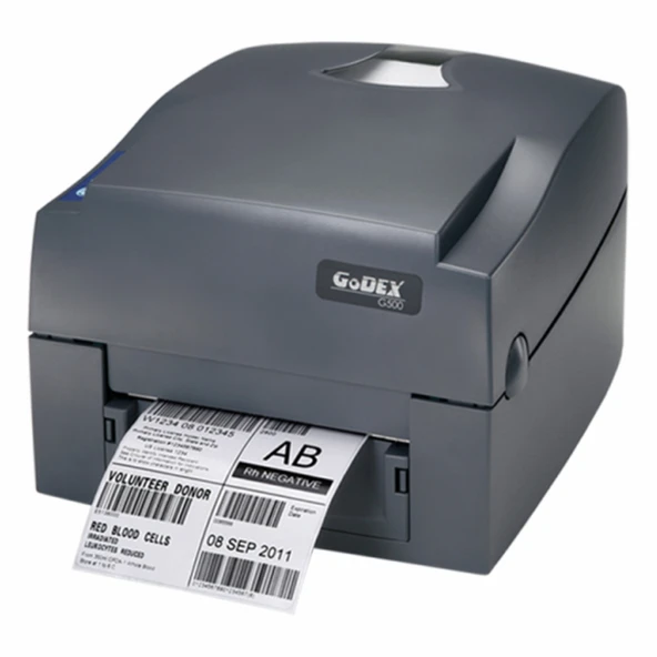 Godex G530 Direkt Termal + Termal Transfer USB+Seri+Ethernet Barkod Etiket Yazıcı ürün görseli 1