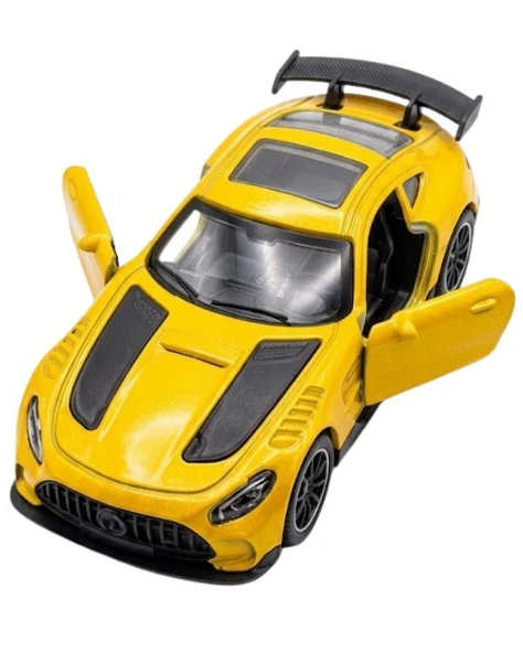 Vardem Çek Bırak Metal Araba Sarı 36201A - Resim 2