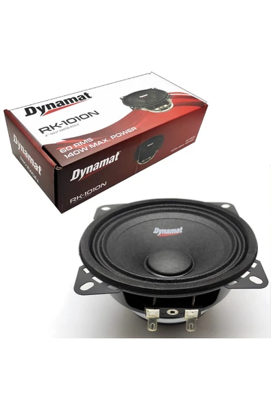Dynamat RK-1010N 10 cm Midrange Hoparlör 140W Güçlü Ses Performansı 2’li Set Oto Hoparlör ürün görseli 1