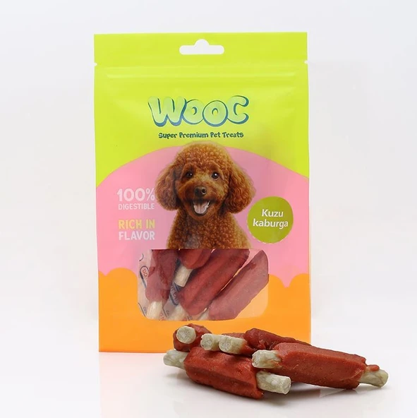 Wooc Kuzu Kaburga Köpek Ödülü 75 gr ürün görseli 1