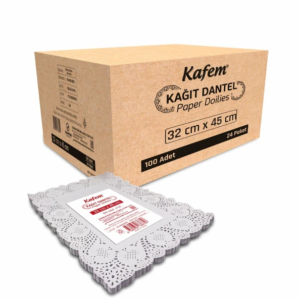 32x45 cm Dantel Kağıt 100 Adet - Resim 4