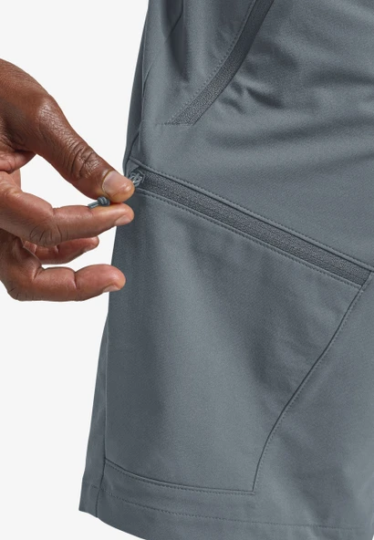 Jack Wolfskin Pico Trail Shorts M Grey Odessa ürün görseli 1
