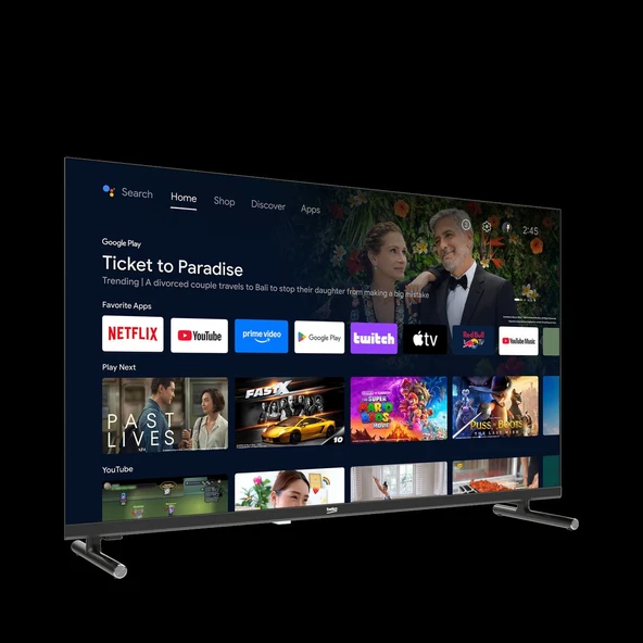 BEKO 32" HD Android TV - B 632 C Smart TV - Resim 2