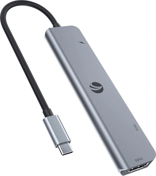 Cue39 Type-C To Hdmi(4K@60Hz)+Hdmi(1080P@60Hz)+Usb3.0+Sd2.0+Tf2.0+Pd 3.0 100W Çoklayıcı ürün görseli 1