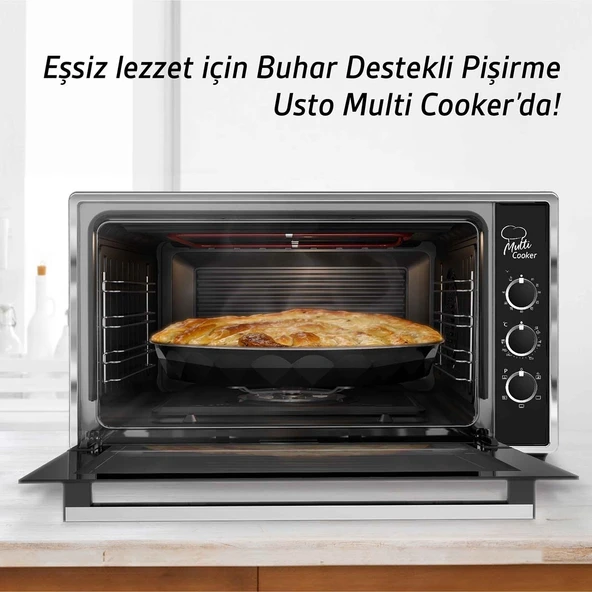 Usto 2115 Multi Cooker 50 lt Midi Fırın - Resim 3