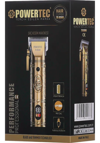 Powertec TR-8500 Saç Sakal Tıraş Makinesi ürün görseli 1