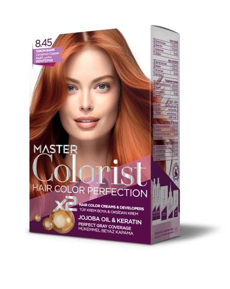 Master Colorist Hair Color Perfection Set Saç Boyası 8.45 Tarçın Bakır ürün görseli 1