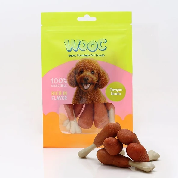 Wooc Tavşan Budu Köpek Ödülü 75 gr ürün görseli 1