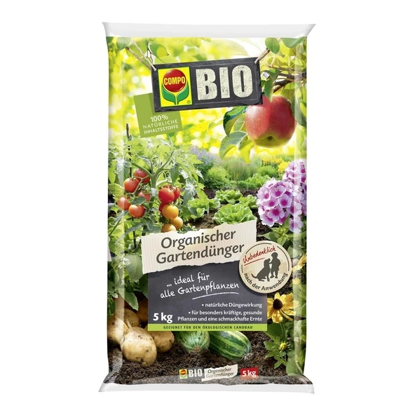 2478 Compo Organik Bahçe Gübresi 5kg ürün görseli 1
