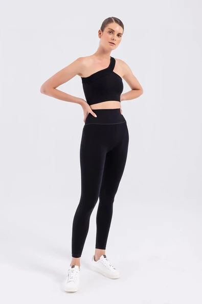 Seamlesstance Soul Space Çapraz Tek Omuz Bra - Resim 3