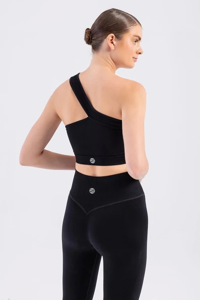 Seamlesstance Soul Space Çapraz Tek Omuz Bra - Resim 2