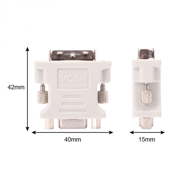 Dvi 24+5 Erkek To Vga Dişi Dönüştürücü Ca301 ürün görseli 1