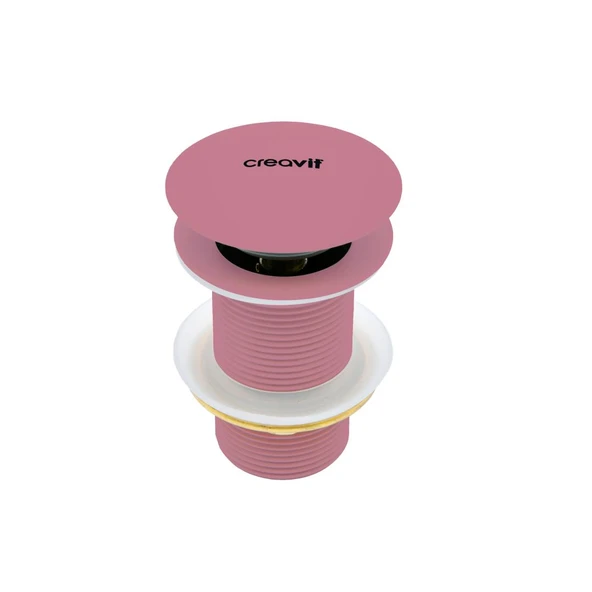 Creavit SF030.SKR Lavabo Sifon Başlığı Pop-up Taşmasız - Sakura ürün görseli 1