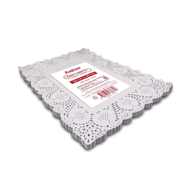32x45 cm Dantel Kağıt 100 Adet - Resim 2
