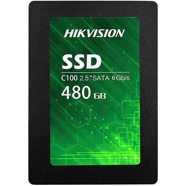 HIKVISION C100 480GB 550/470MBs SATA 3.0 SSD HS-SSD-C100/480G ürün görseli 1