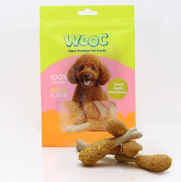 Wooc Tavuk Budu Kızartması Köpek Ödülü 75 gr ürün görseli 1