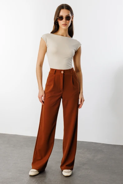 Kadın Oversize Palazzo Pantolon PANTOLON-001 ürün görseli 1