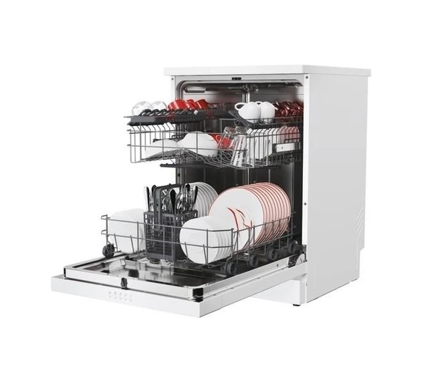 Hoover HF 3E53L0W-17 5 Programlı Bulaşık Makinesi - Resim 3
