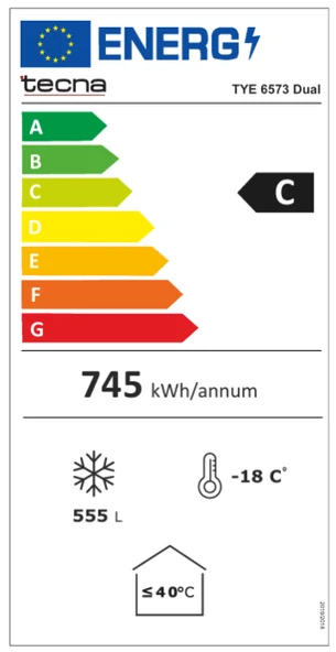 Tecna TYE 6573 Dual Sandık Tipi Derin Dondurucu - Resim 4
