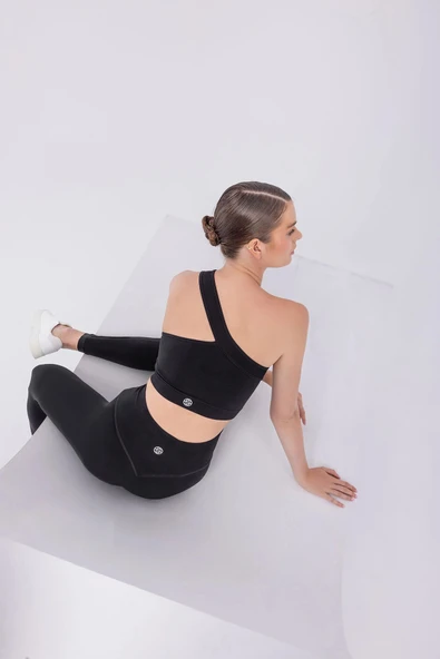 Seamlesstance Soul Space Çapraz Tek Omuz Bra - Resim 5