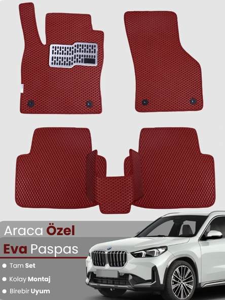 BMW X1 G45  (2022-2025) Uyumlu EVA Paspas Tam Set–Araca Özel,Su Geçirmez,Hızlı ve Kolay Montaj ürün görseli 1