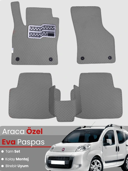Fiat Fiorino (2013-2025) Uyumlu EVA Paspas Tam Set – Birebir Uyum, Araca Özel Tasarım,Kolay Montaj ürün görseli 1