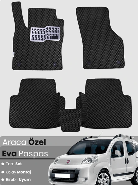 Fiat Fiorino (2013-2025) Uyumlu EVA Paspas Tam Set – Birebir Uyum, Araca Özel Tasarım,Kolay Montaj ürün görseli 1