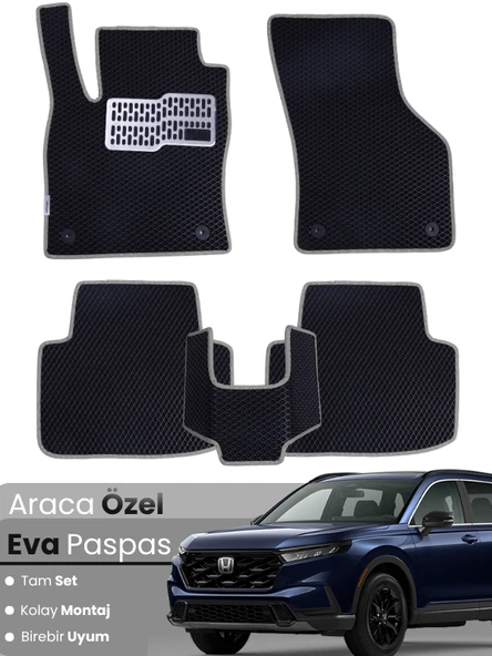 HONDA CRV 5 (2018-2024) Uyumlu EVA Paspas Tam Set–Araca Özel,Kolay Montaj,Su Geçirmez ürün görseli 1