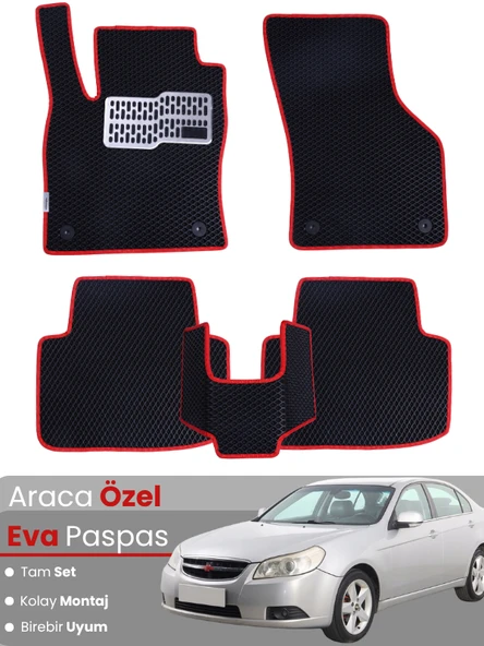 CHEVROLET EPİCA (2006-2012) Uyumlu EVA Paspas Tam Set–Araca Özel,Su Geçirmez,Kolay Montaj ürün görseli 1