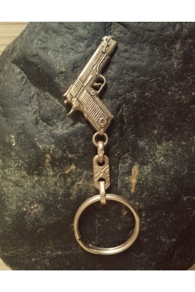 SANAT TACİRİ Tabanca Anahtarlık Metal Anahtarlık ürün görseli 1