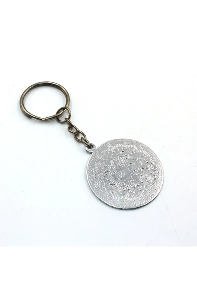 SANAT TACİRİ Sk - Sıfır -- Osmanlı Tuğralı Metal Anahtarlık - Osmanlı Tuğra Ecdat - Diriliş Para Anahtarlık ürün görseli 1