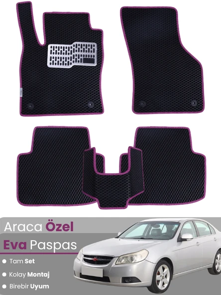 CHEVROLET EPİCA (2006-2012) Uyumlu EVA Paspas Tam Set–Araca Özel,Su Geçirmez,Kolay Montaj ürün görseli 1