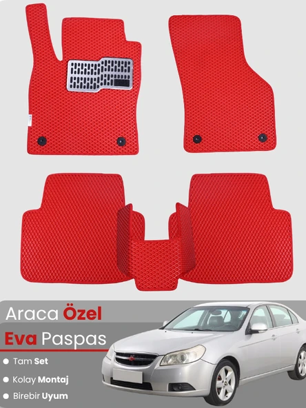CHEVROLET EPİCA (2006-2012) Uyumlu EVA Paspas Tam Set–Araca Özel,Su Geçirmez,Kolay Montaj ürün görseli 1