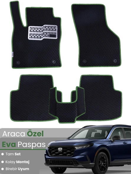 HONDA CRV 5 (2018-2024) Uyumlu EVA Paspas Tam Set–Araca Özel,Kolay Montaj,Su Geçirmez ürün görseli 1