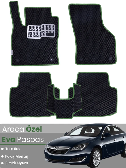 OPEL INSİGNİA (2013-2017) Uyumlu EVA Paspas Tam Set–Araca Özel,Kolay Montaj,Oto Paspas ürün görseli 1