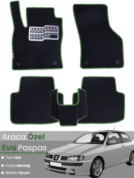 SEAT CORDOBA (2002-2009) Uyumlu EVA Paspas Tam Set–Oto Paspas,Araca Özel,Kolay Montaj ürün görseli 1