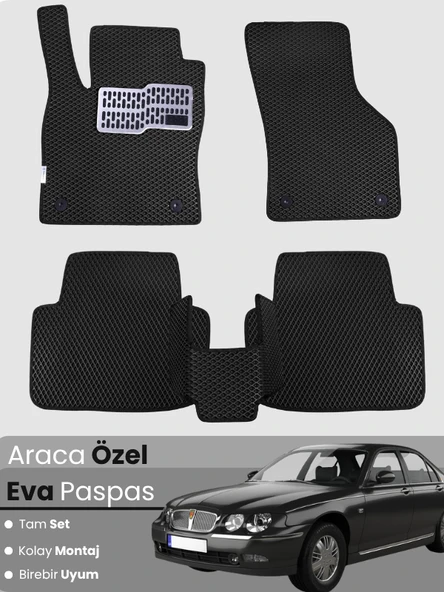 ROVER 75 (1999-2005) Uyumlu EVA Paspas Tam Set–Oto Paspas,Araca Özel,Kolay Montaj ürün görseli 1