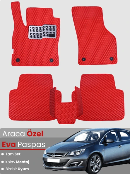 OPEL STRA H SEDAN (2010-2013) Uyumlu EVA Paspas Tam Set–Araca Özel,Kolay Montaj ürün görseli 1